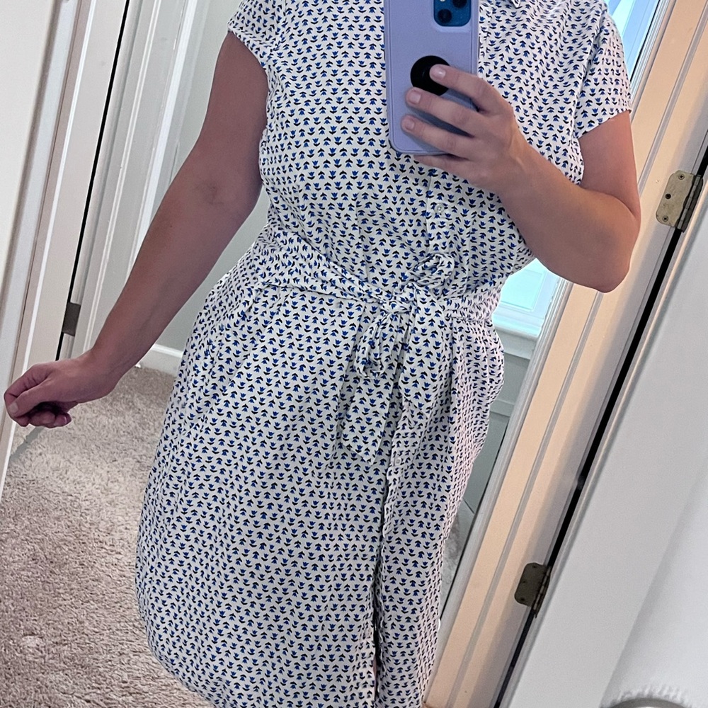 Tommy Hilfiger Button Down Midi Tshirt Dress XL